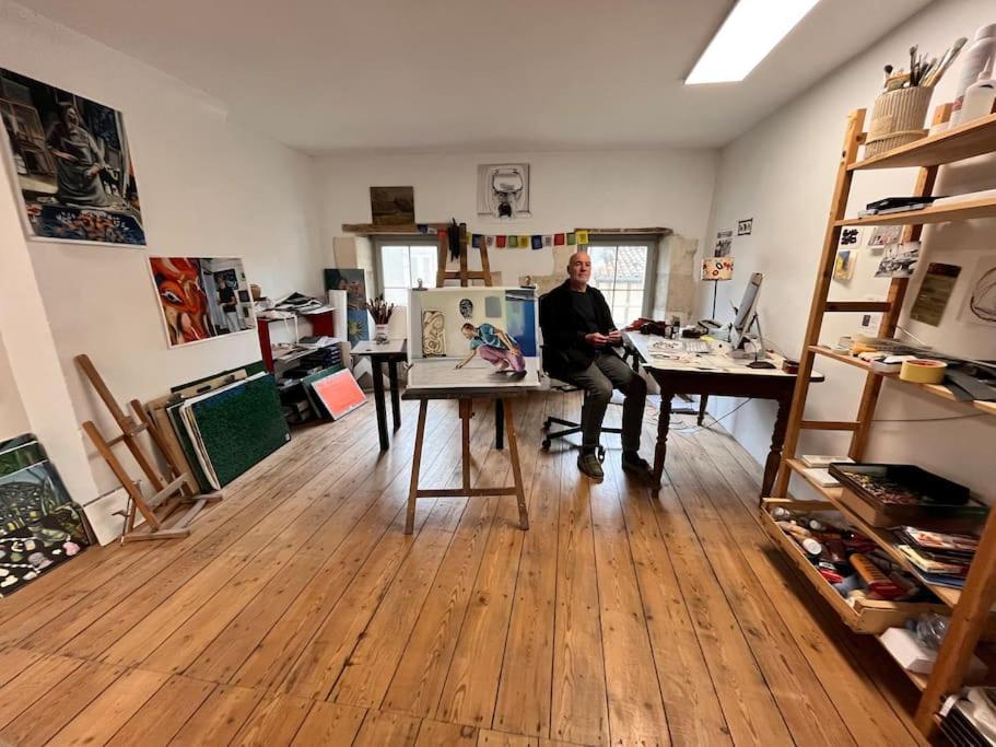 Grande Chambre Chez L'Artiste-Peintre La Réole Eksteriør billede